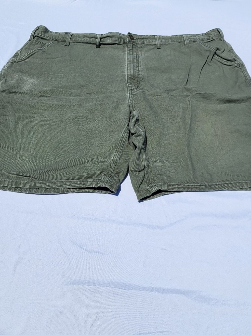 Carhartt Shorts Men's 50 Green Outdoor Workwear Gorpcore Logo